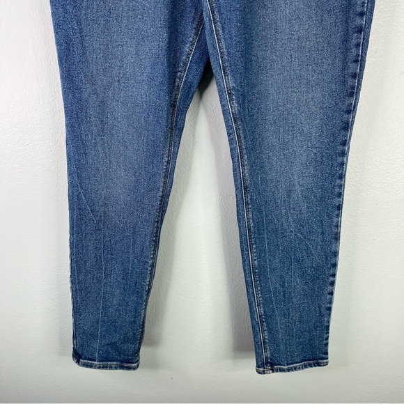 Old Navy Jeans Women's 14 Plus Size Blue Rockstar Super Skinny High Rise Pockets - Picture 4 of 9